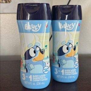 2 Pack Bluey Character Themed Bottle 8 Fl Oz